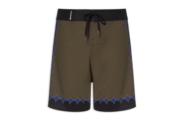 Bermuda Masculina Surf Aquaone Flex Vertex A7 - Marrom
