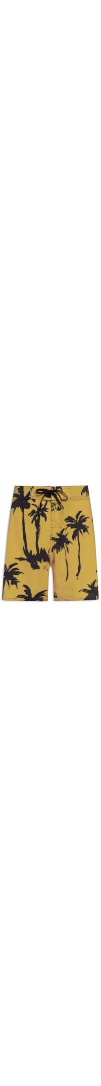 Bermuda Masculina Surf Aquaone Rorschach - Amarelo
