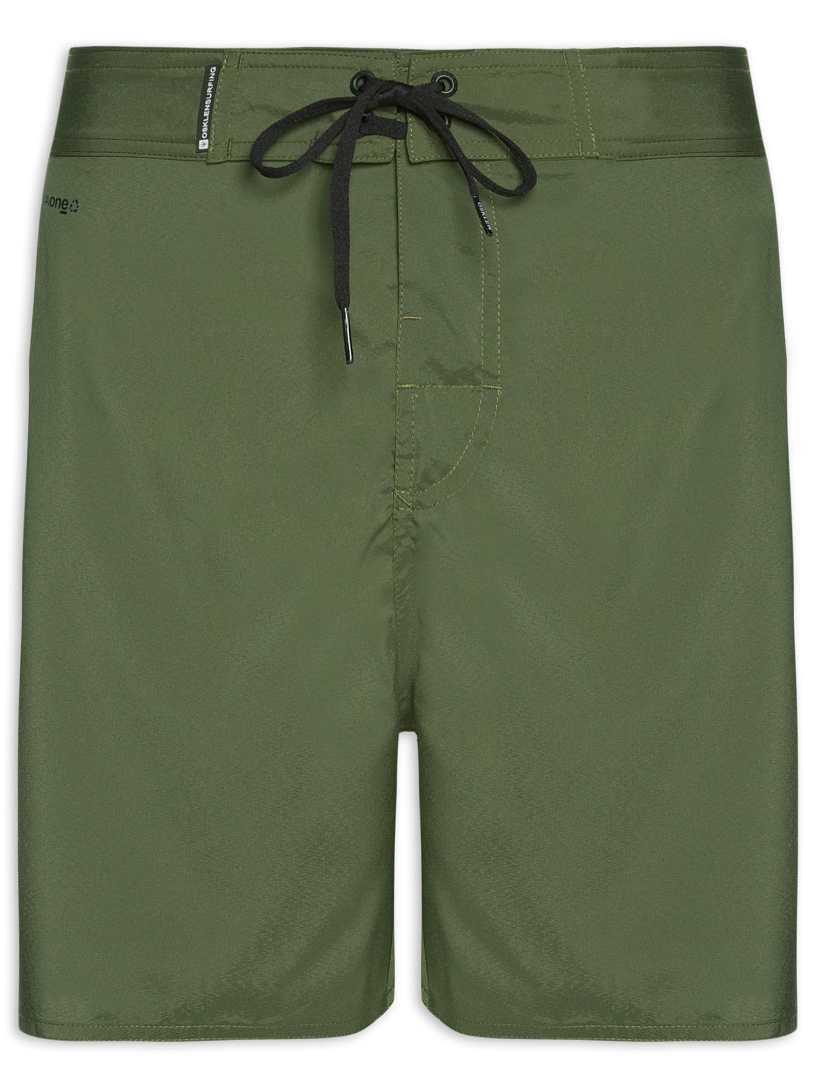 Bermuda Masculina Surf Aquaone Side Tape Verde Osklen