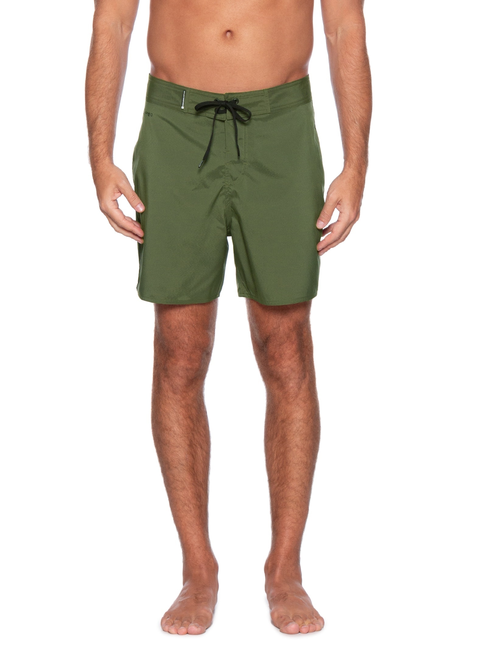 Bermuda Masculina Surf Aquaone Side Tape Verde Osklen