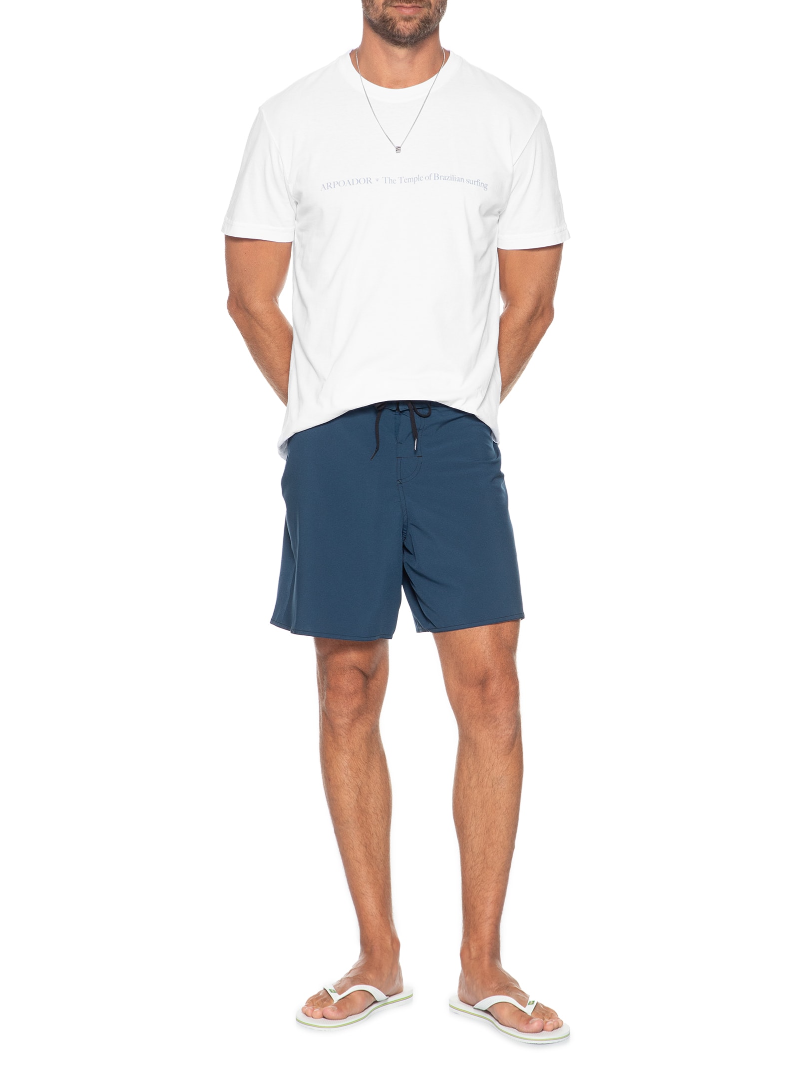Bermuda Masculina Surf Atlantico Azul Osklen