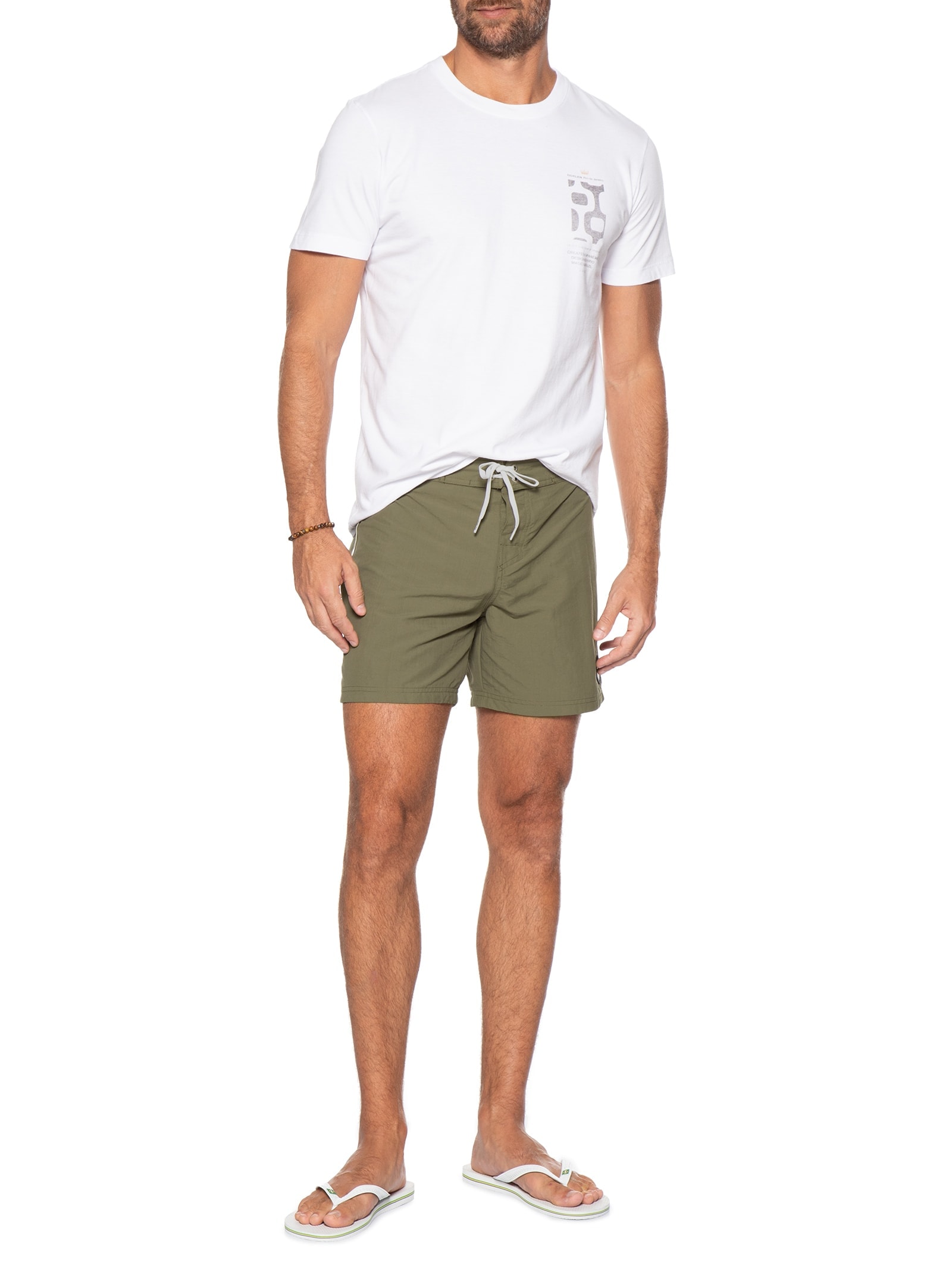 Bermuda Masculina Surf Breezy Bege Osklen