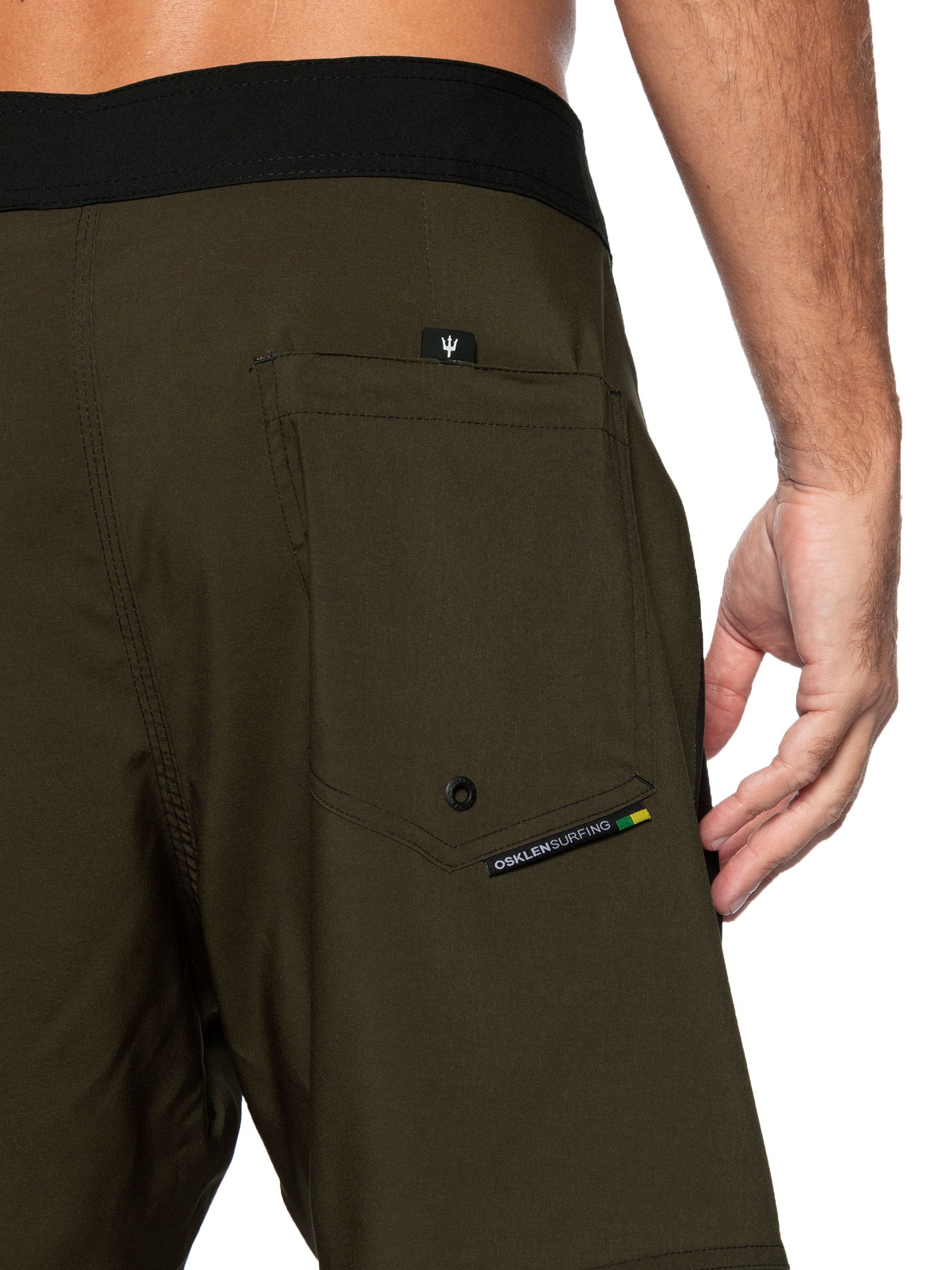 Bermuda Masculina Surf Fence Marrom Osklen