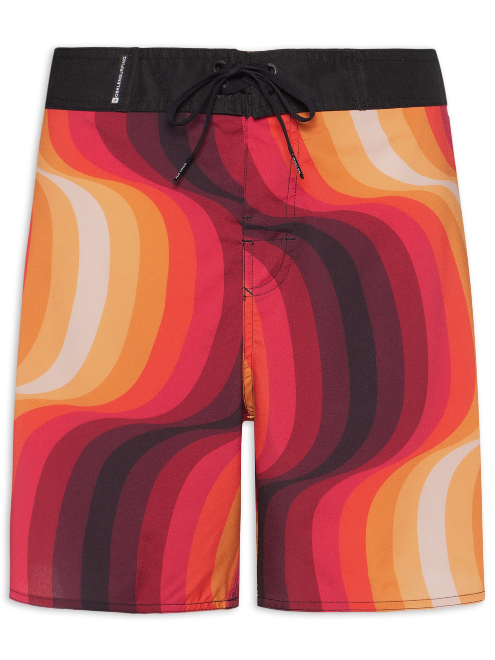 Bermuda Masculina Surf Ipanema Rings Preto Osklen