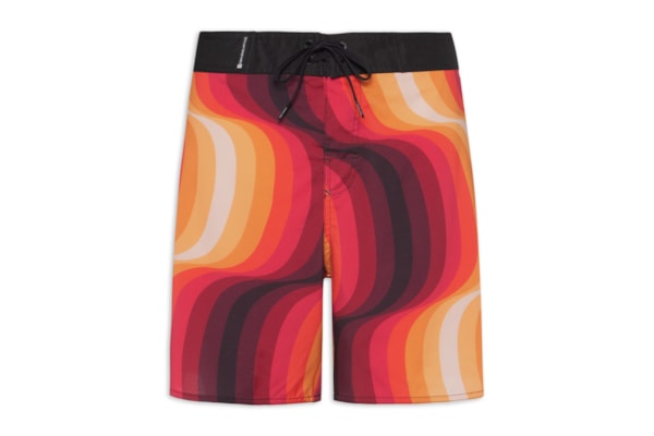 Bermuda Masculina Surf Ipanema Rings - Preto