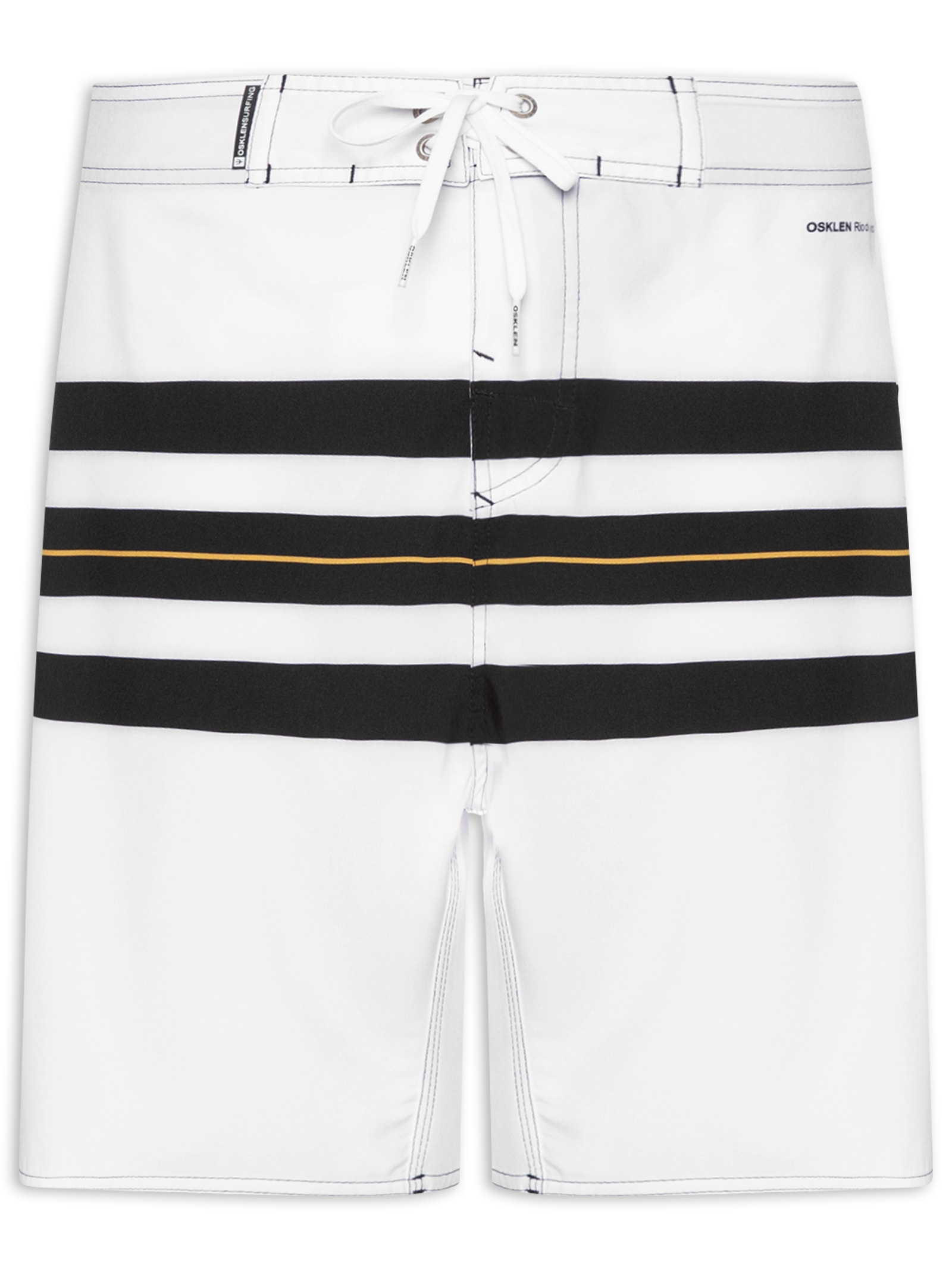 Bermuda Masculina Surf Longboad Branco Osklen