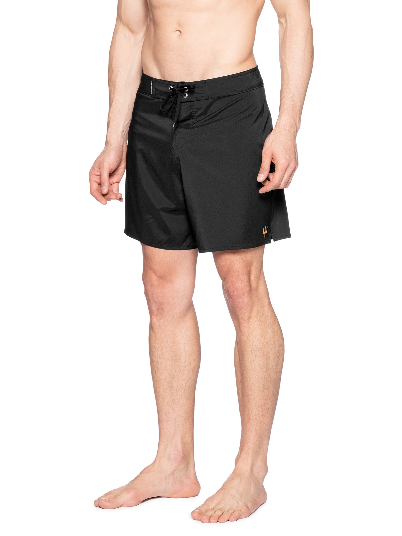 Bermuda Masculina Surf New Aquaone Flex Mediterrâneo Preto Osklen