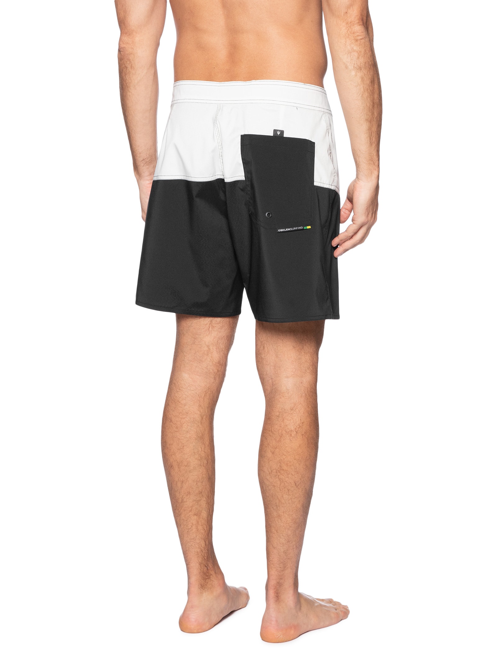 Bermuda Masculina Surf Pacific Border Preto Osklen
