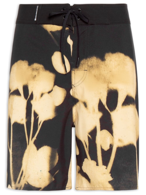 Bermuda Masculina Surf Rose Gema – Preto