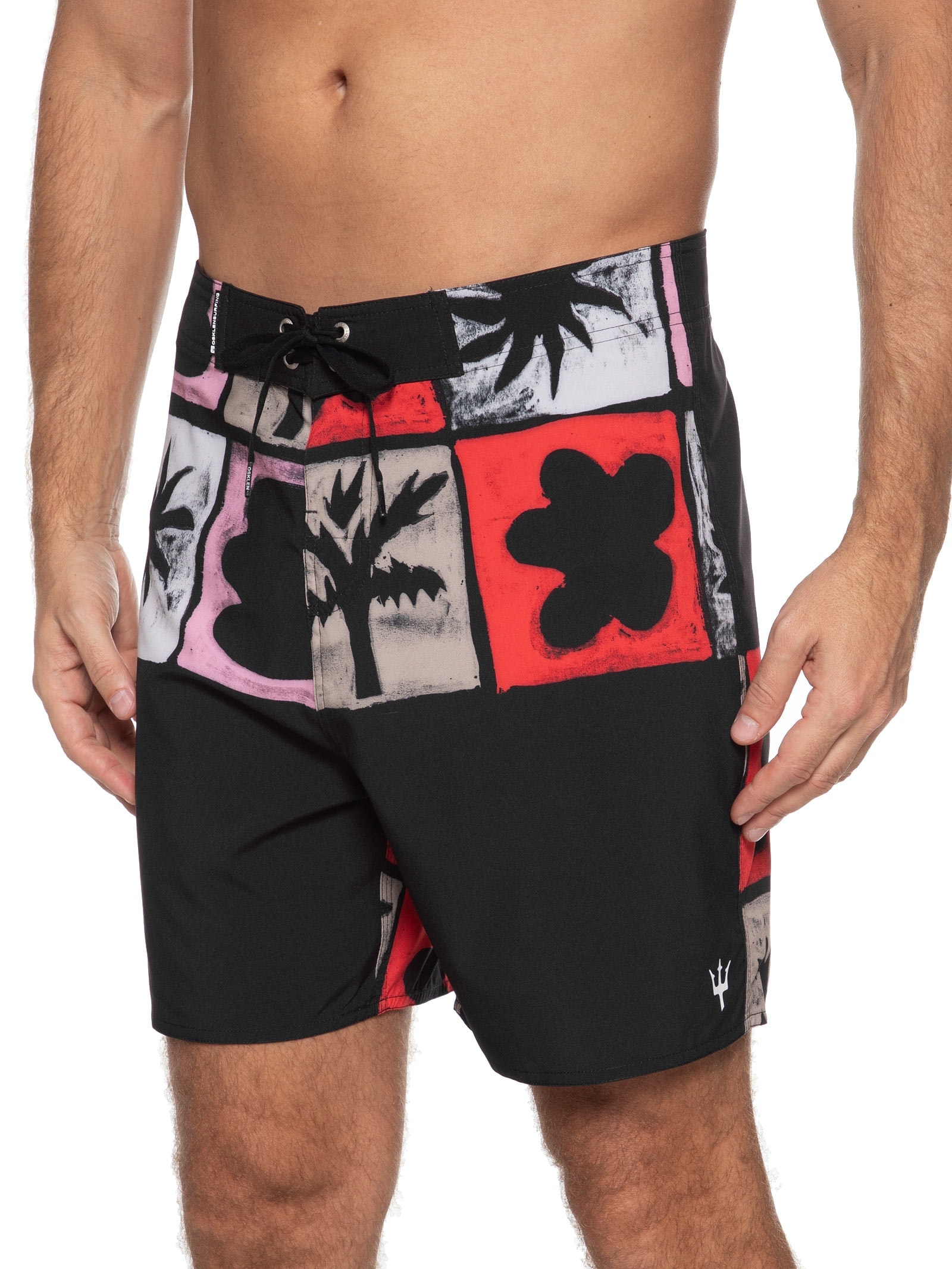 Bermuda Masculina Surf Sand Bottle Preto Osklen