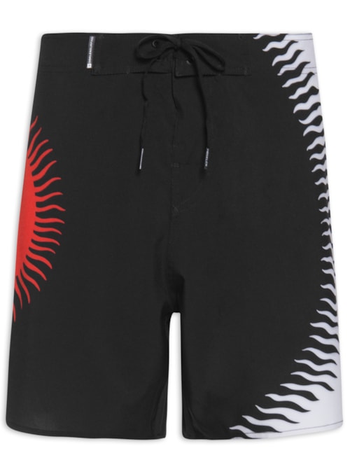 Bermuda Masculina Surf Sol Duo - Preto