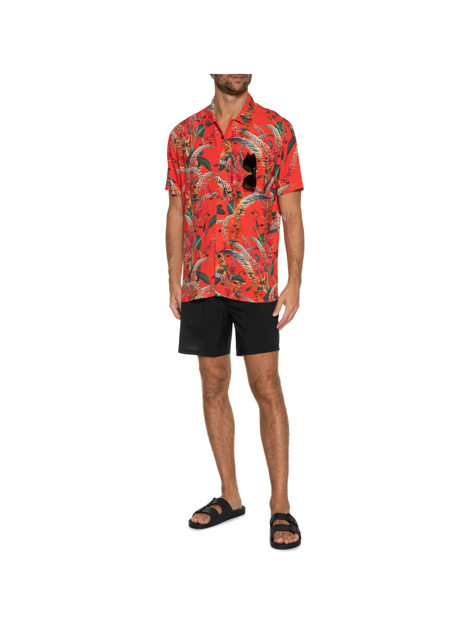 Bermuda Masculina Surf Superlight Eco Preto Osklen