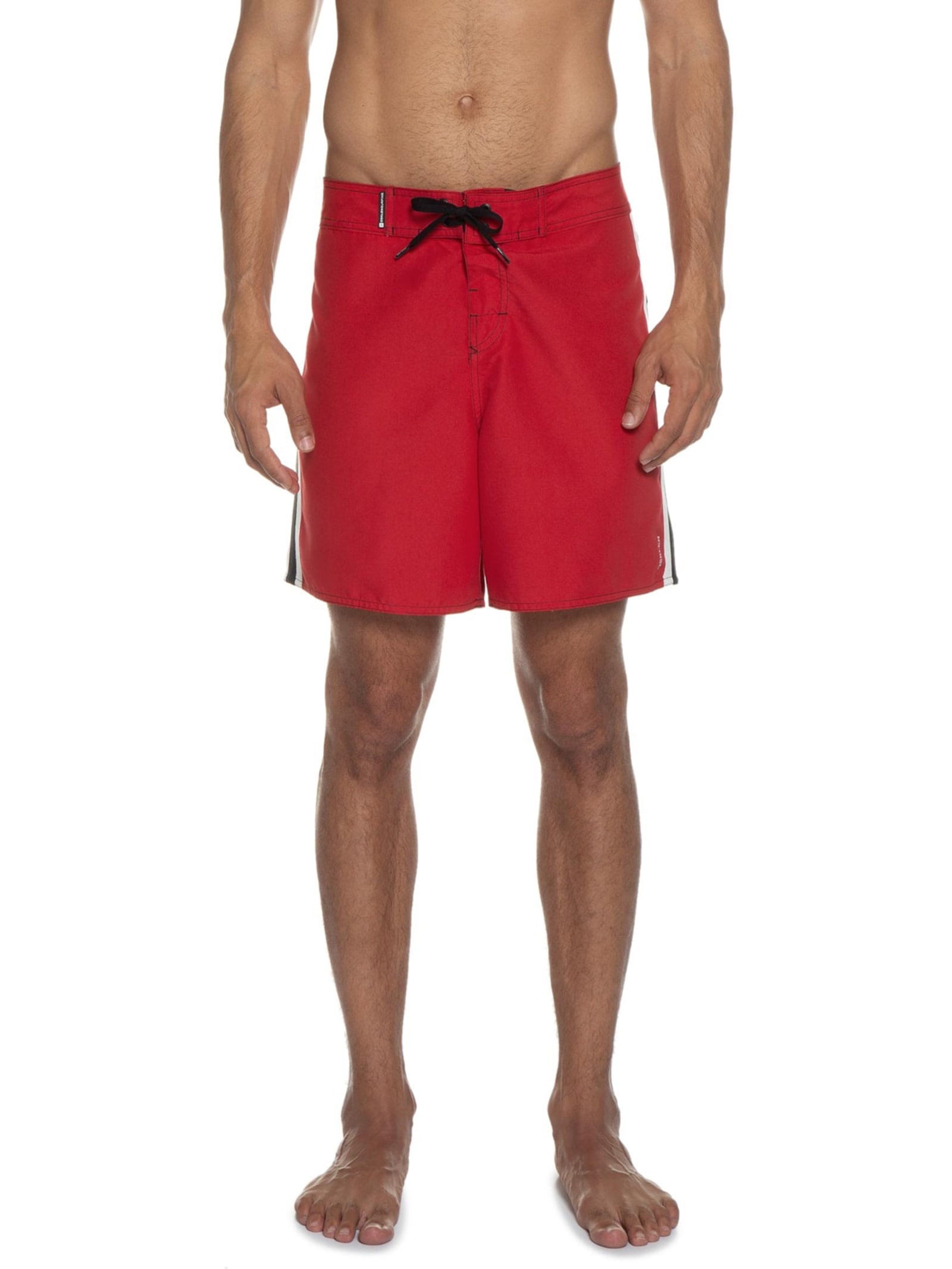 Bermuda Masculina Surf Urban Stripes Vermelho Osklen