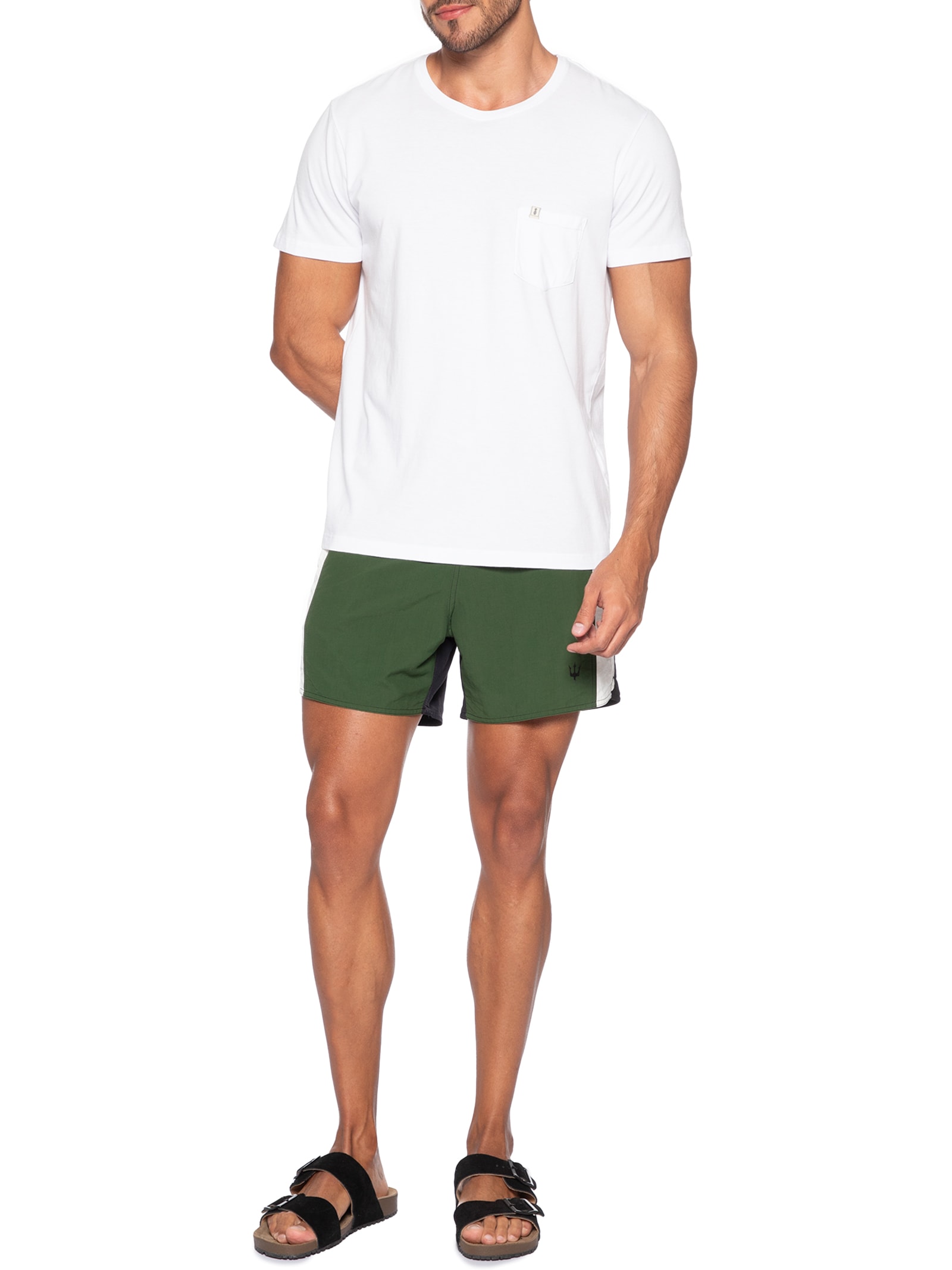 Bermuda Masculina Surf Waveline Verde Osklen