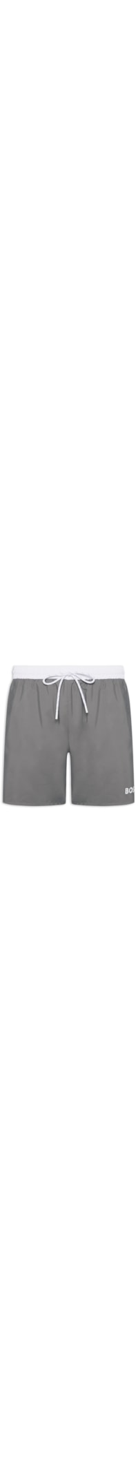 Bermuda Masculina Swim Quick-Dry Starfish - Cinza