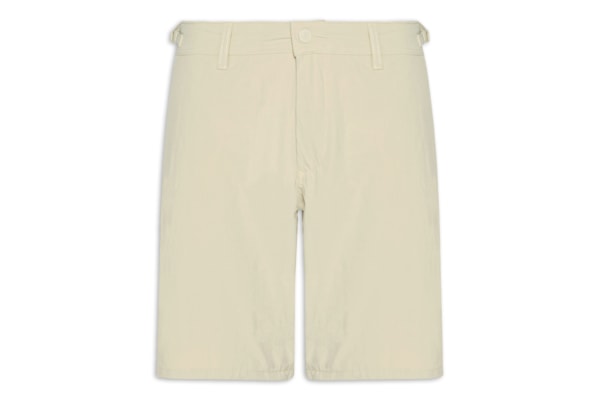 Bermuda Masculina Tech Fivela Lateral - Bege