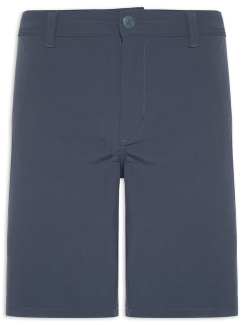 Bermuda Masculina Tech Fivela Lateral – Cinza