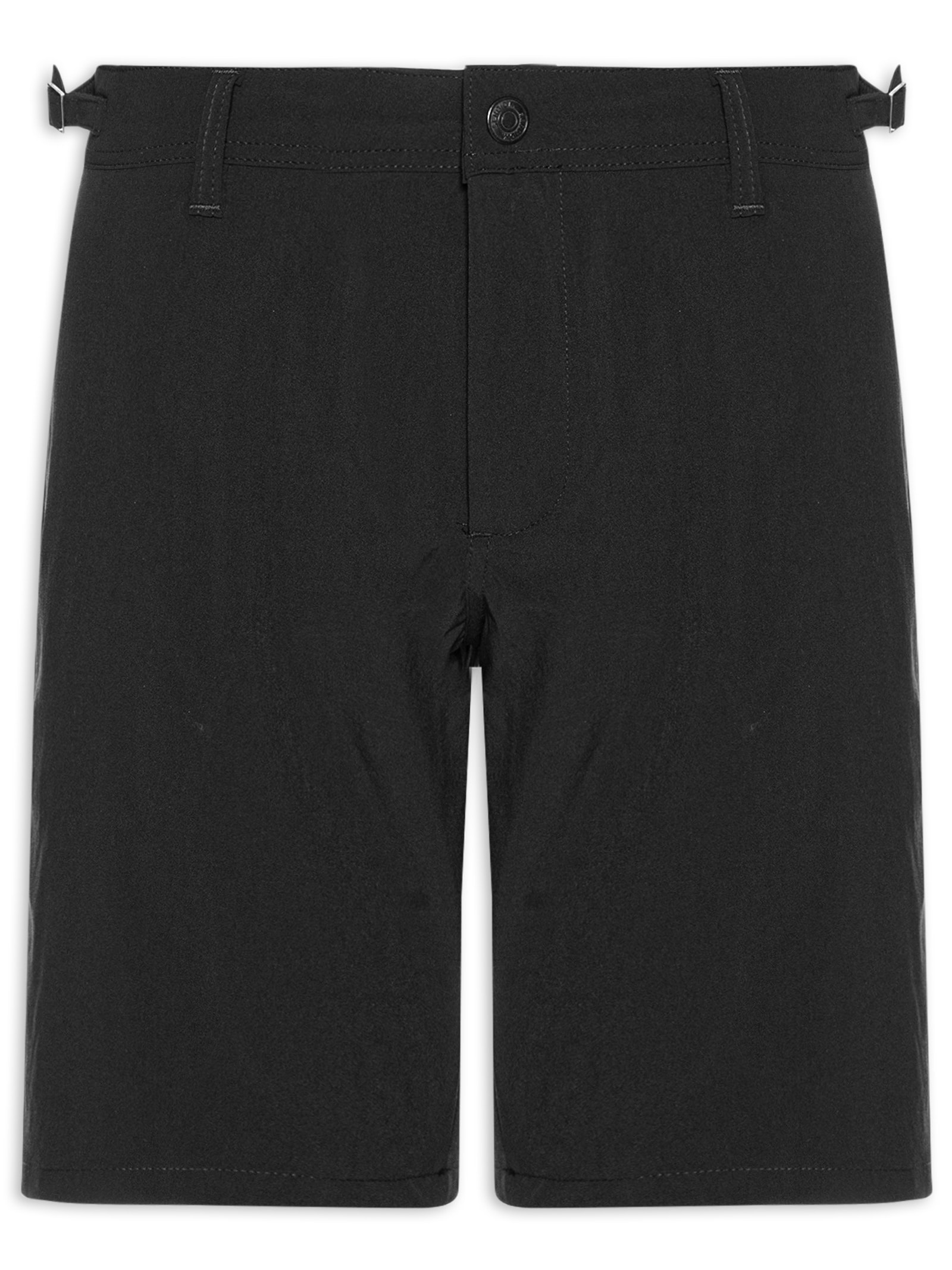 Bermuda Masculina Tech Fivela Lateral Preto Sergio K