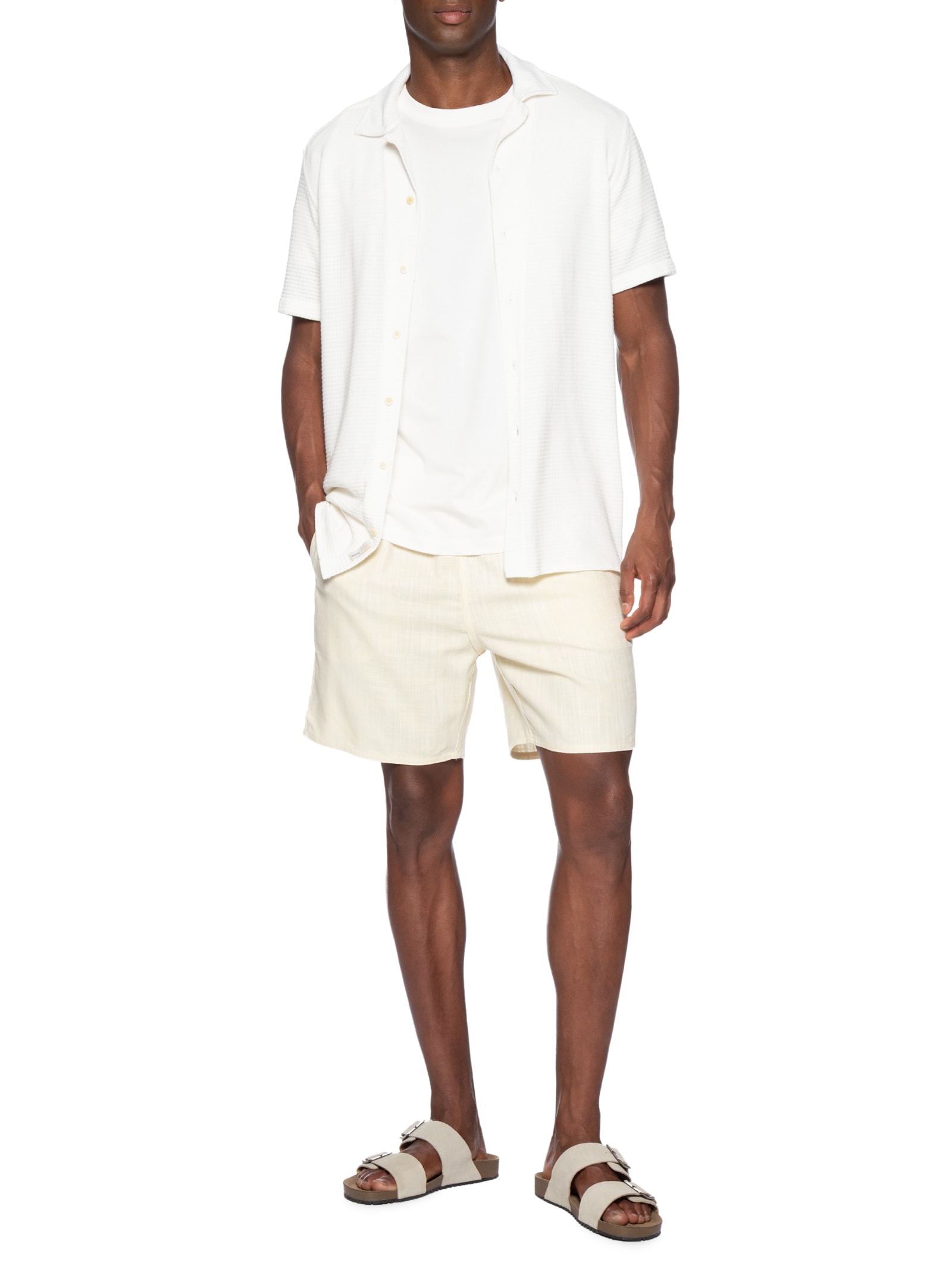 Bermuda Masculina Trancoso Amarelo Sergio K