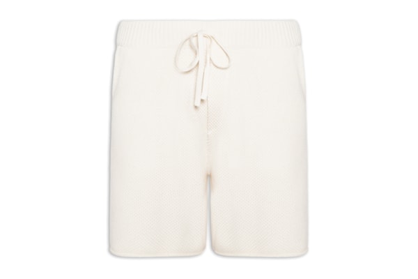 Bermuda Masculina Tricot Corda New - Off White