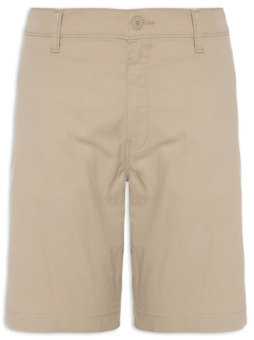 Bermuda Masculina XX Chino III – Bege