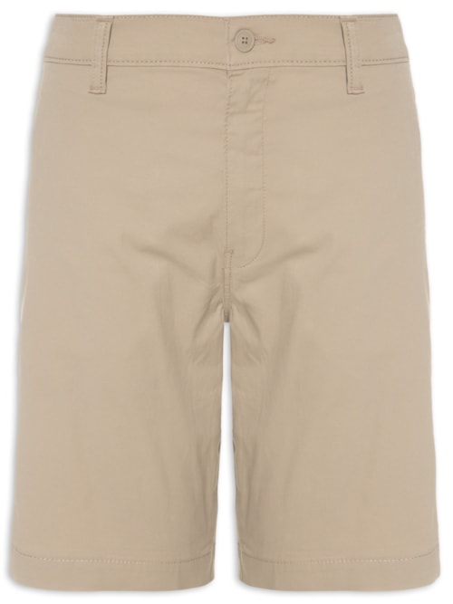 Bermuda Masculina XX Chino III - Bege