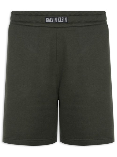 Bermuda Moletom Masculina Com Bolsos Intense Power – Verde
