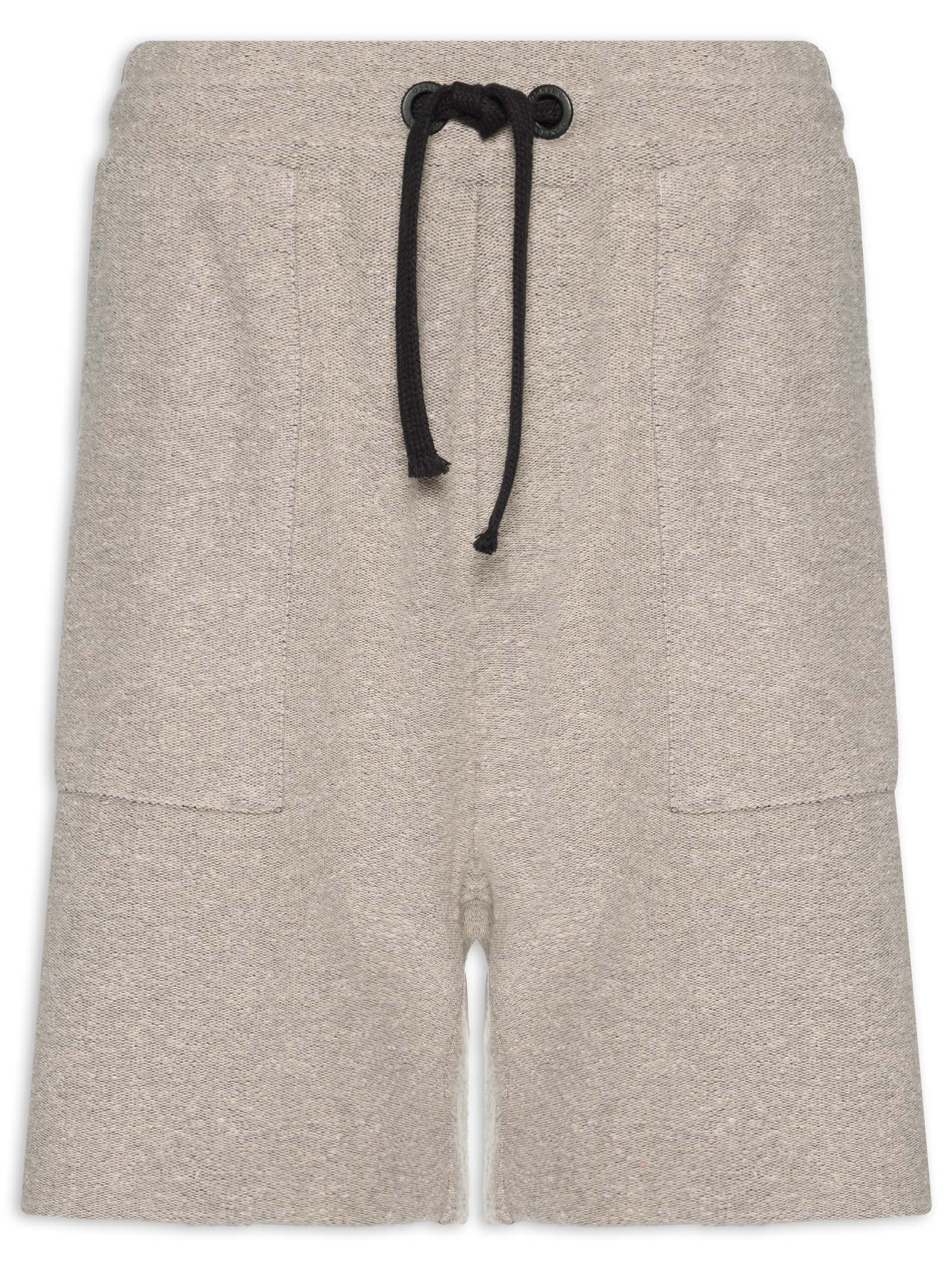 Bermuda Moletom Masculina Double Eco Colors Cinza Osklen