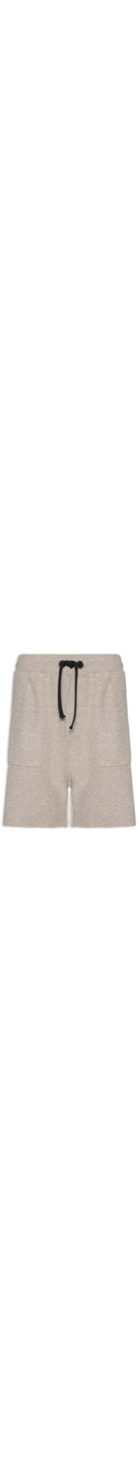 Bermuda Moletom Masculina Double Eco Colors - Cinza