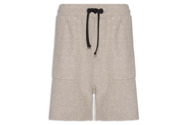 Bermuda Moletom Masculina Double Eco Colors - Cinza