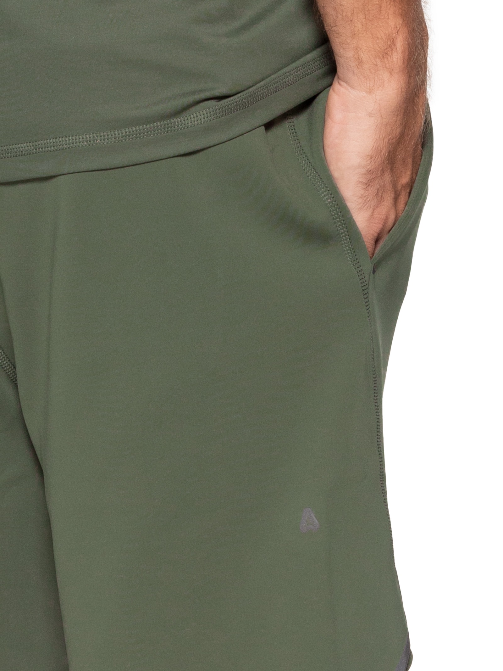 Bermuda Moletom Masculina Hecon Active Verde Boss