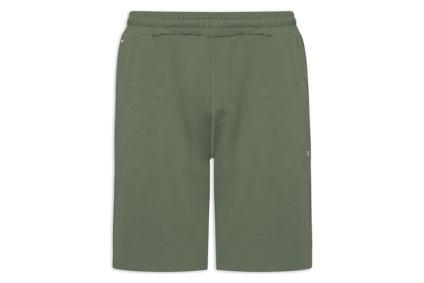 Bermuda Moletom Masculina Hecon Active - Verde