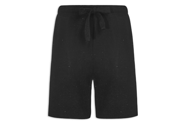 Bermuda Moletom Masculina Rustic E-basics - Preto