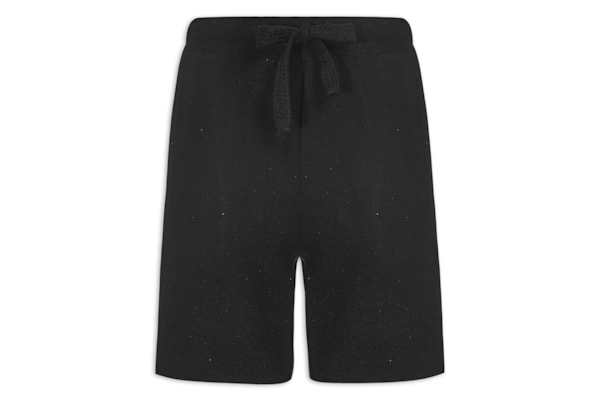 Bermuda Moletom Masculina Rustic E-basics - Preto