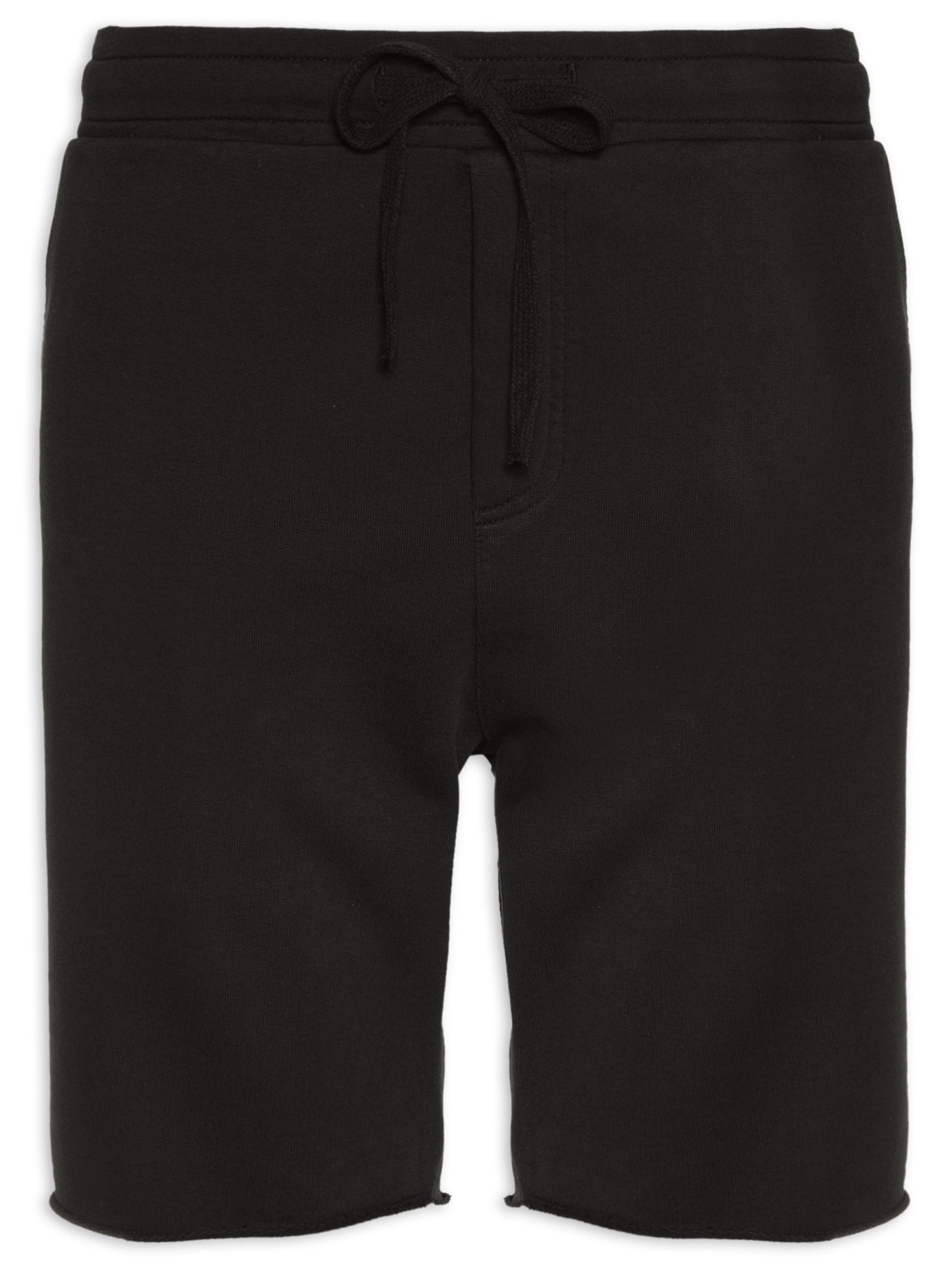 Bermuda Moletom Urbano Preto Foxton