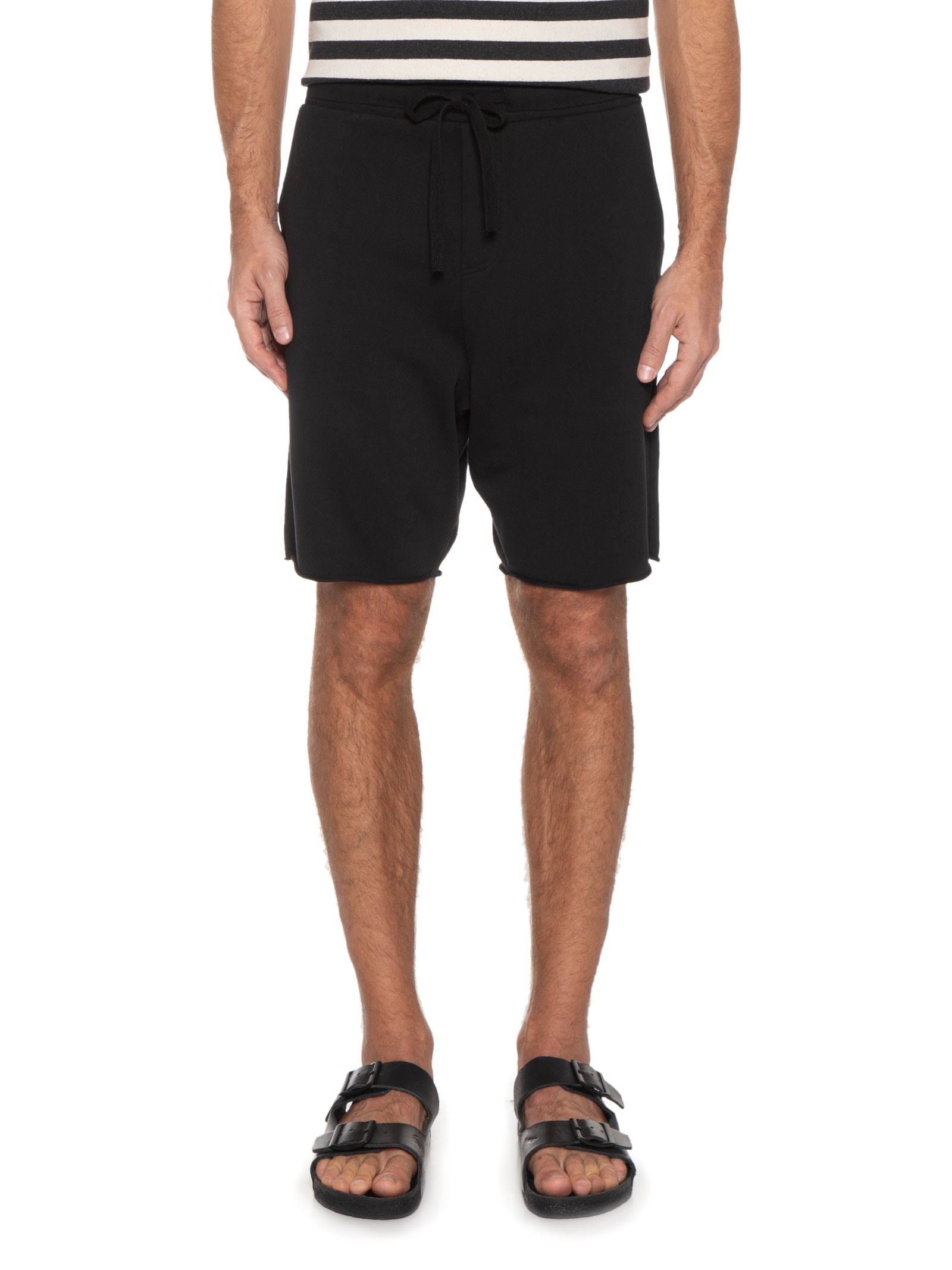 Bermuda Moletom Urbano Preto Foxton