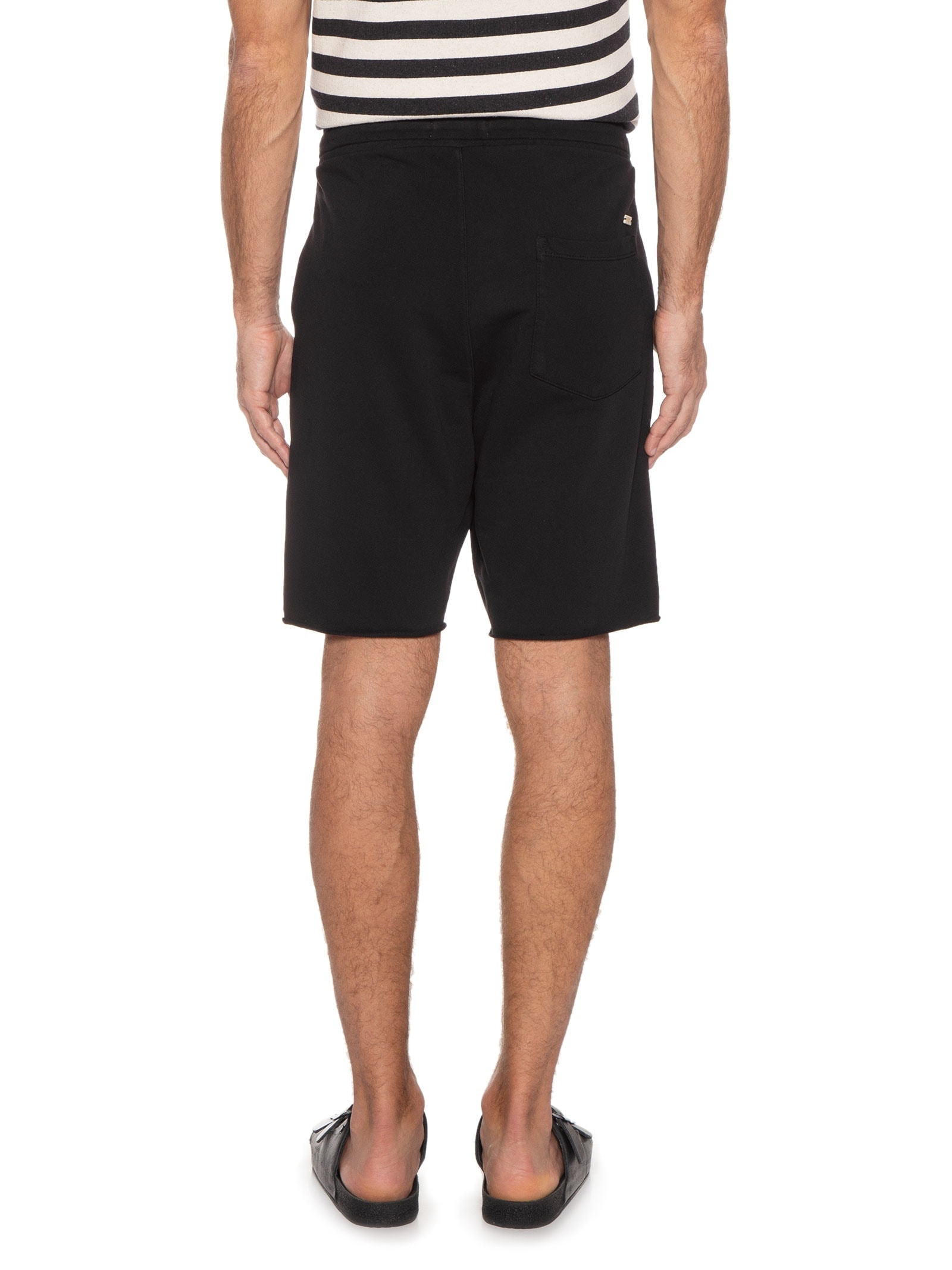 Bermuda Moletom Urbano Preto Foxton