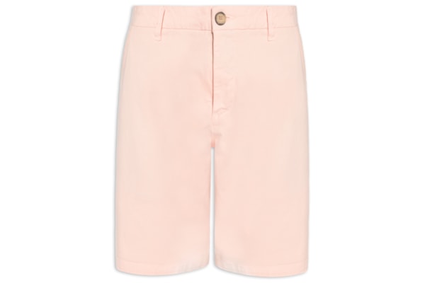 Bermuda Sarja Casual Iron Masculina – Rosa