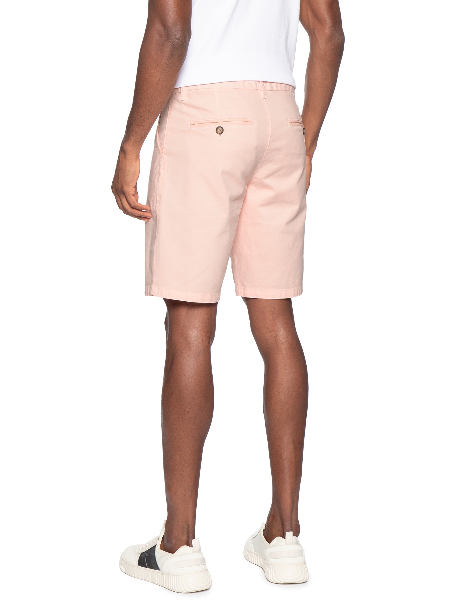Bermuda Sarja Casual Iron Masculina – Rosa Reserva
