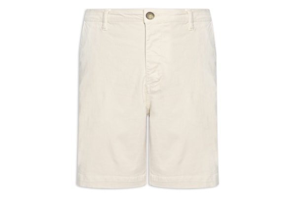 Bermuda Sarja Masculina Chino - Bege