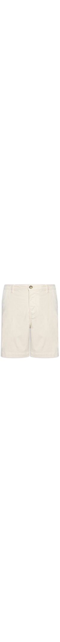 Bermuda Sarja Masculina Chino - Bege