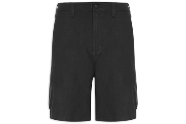 Bermuda Sarja Masculina Cristal Flow - Preto