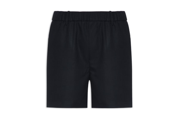 Bermuda Sarja Masculina Knit - Azul