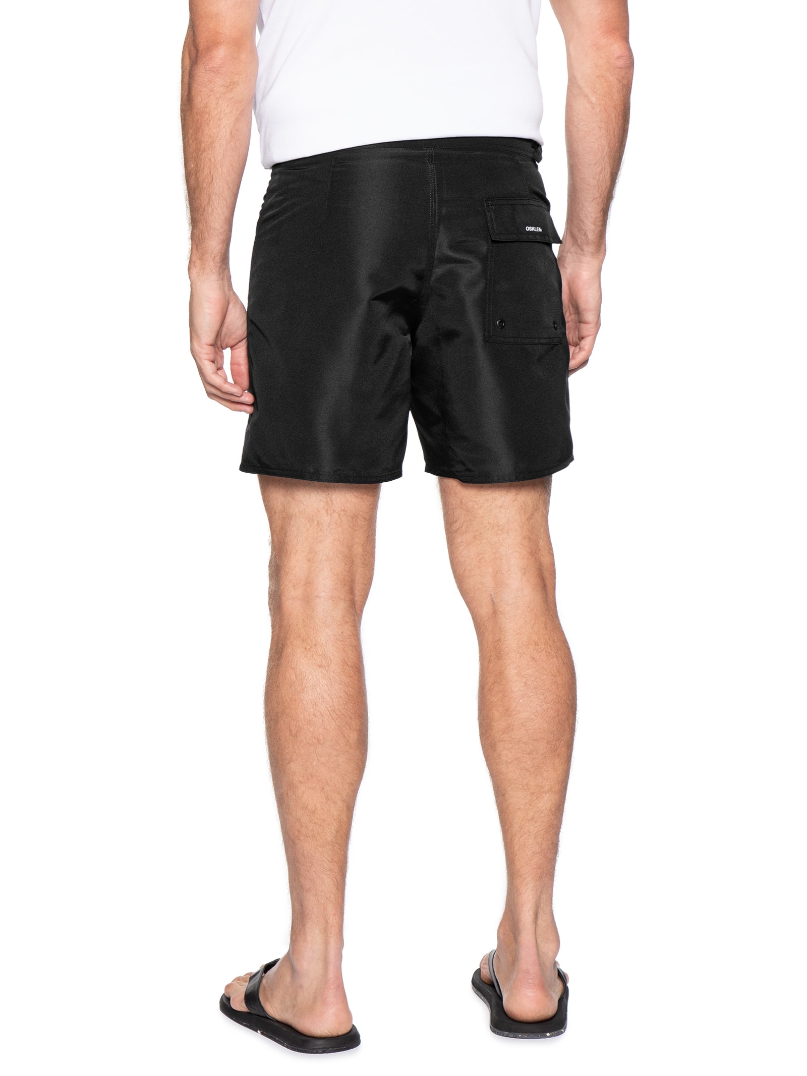 Bermuda Surf Longboard Uno Masculina Preta Osklen