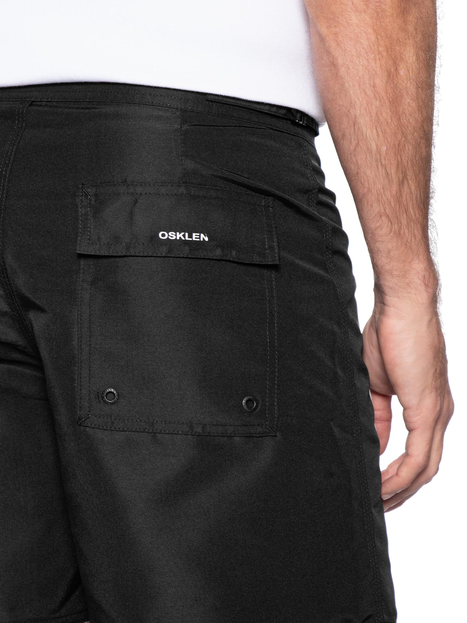 Bermuda Surf Longboard Uno Masculina Preta Osklen