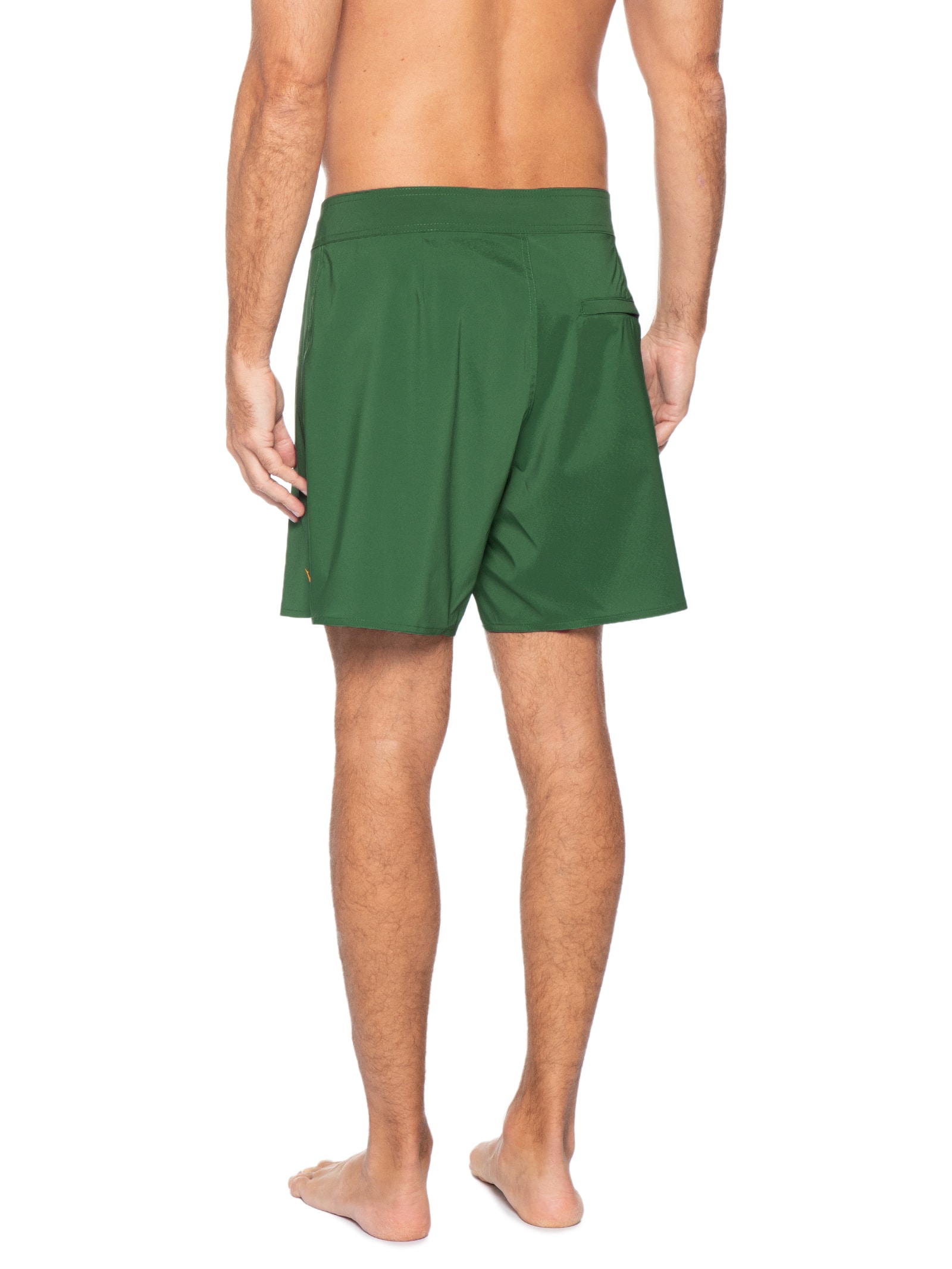 Bermuda Surf Masculina AquaOne Flex Mediterraneo Verde Osklen
