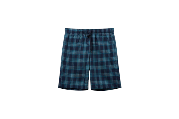 Bermuda Xadrez Em Algodão - Verde