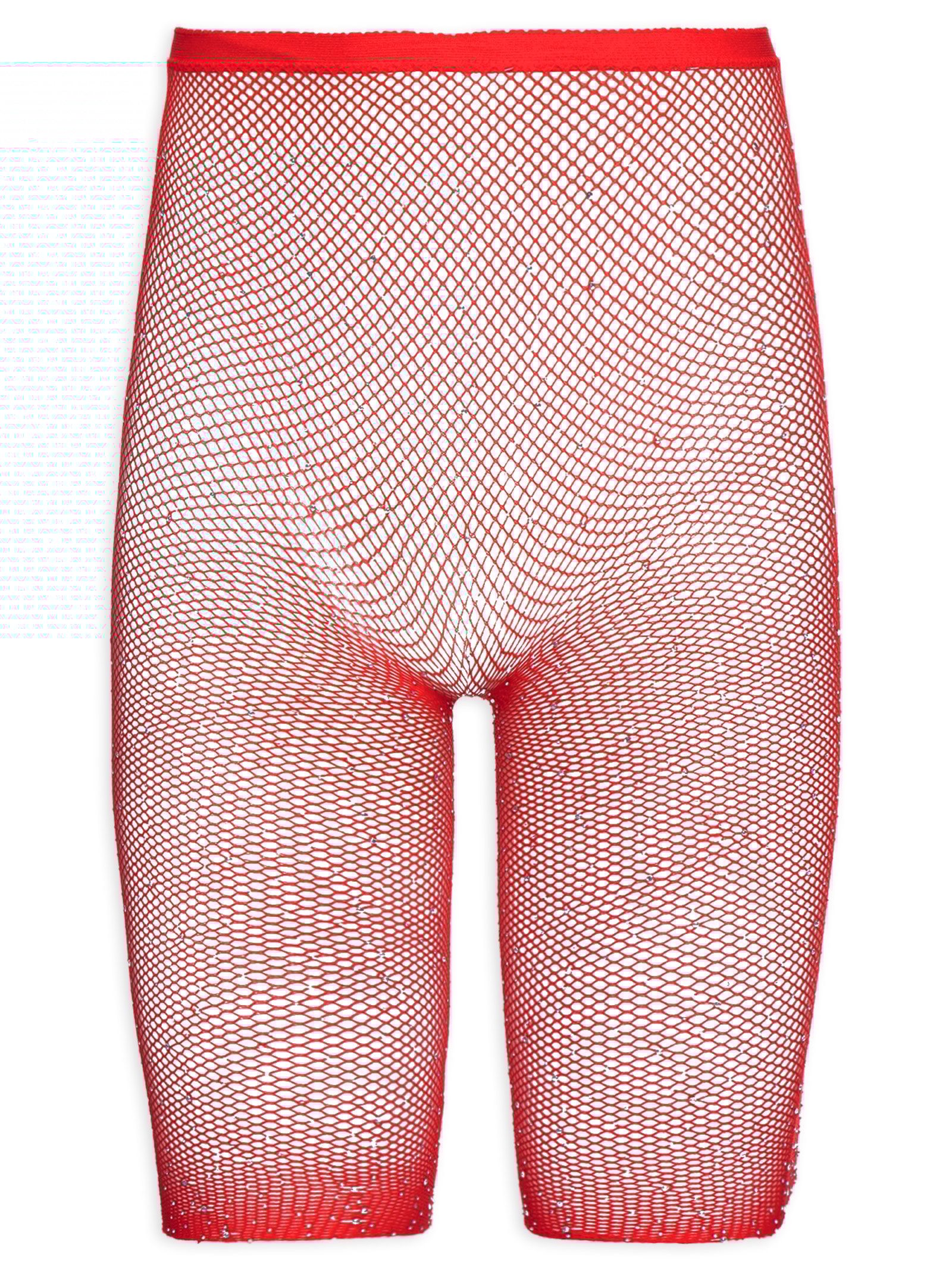 Biker Feminina Arrastão Vermelho Meiota