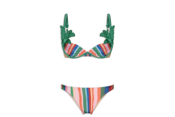 Biquíni Artesanal Coqueiro - Bege