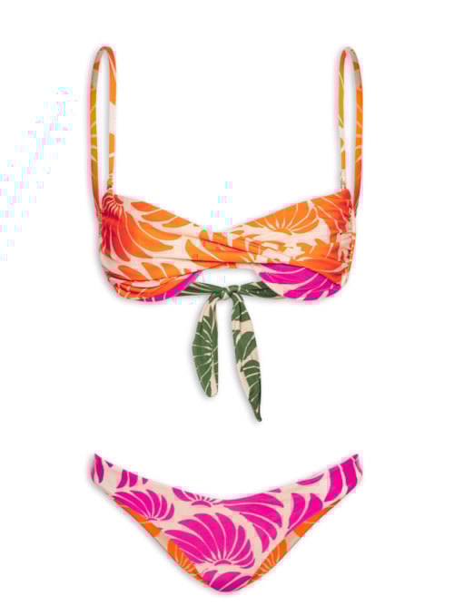 Biquíni Asa Delta Voo De Banana – Rosa